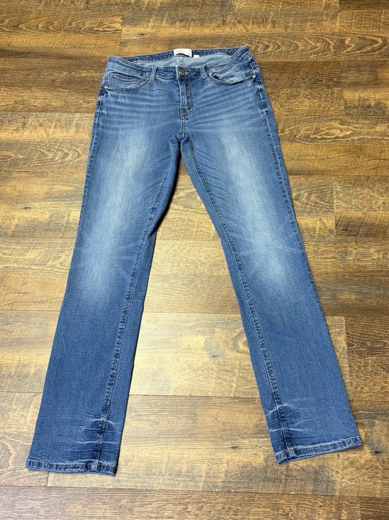 BKE Denim - BKE Payton Straight Jeans Womens 29x32 Distressed Stretch Blue Denim